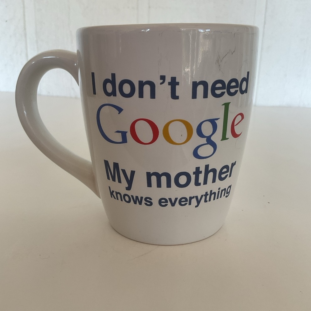 HOME ESSENTIALS LARGE GOOGLE MUG
